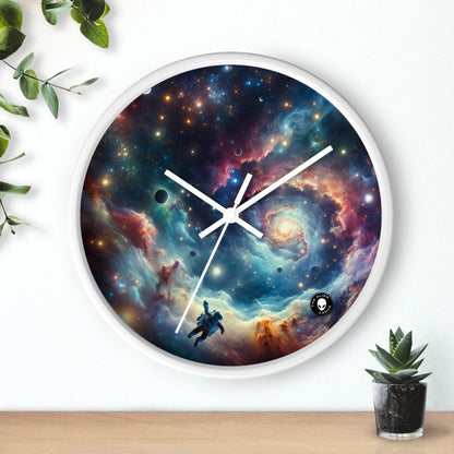 "Galactic Explorer" - The Alien Wall Clock