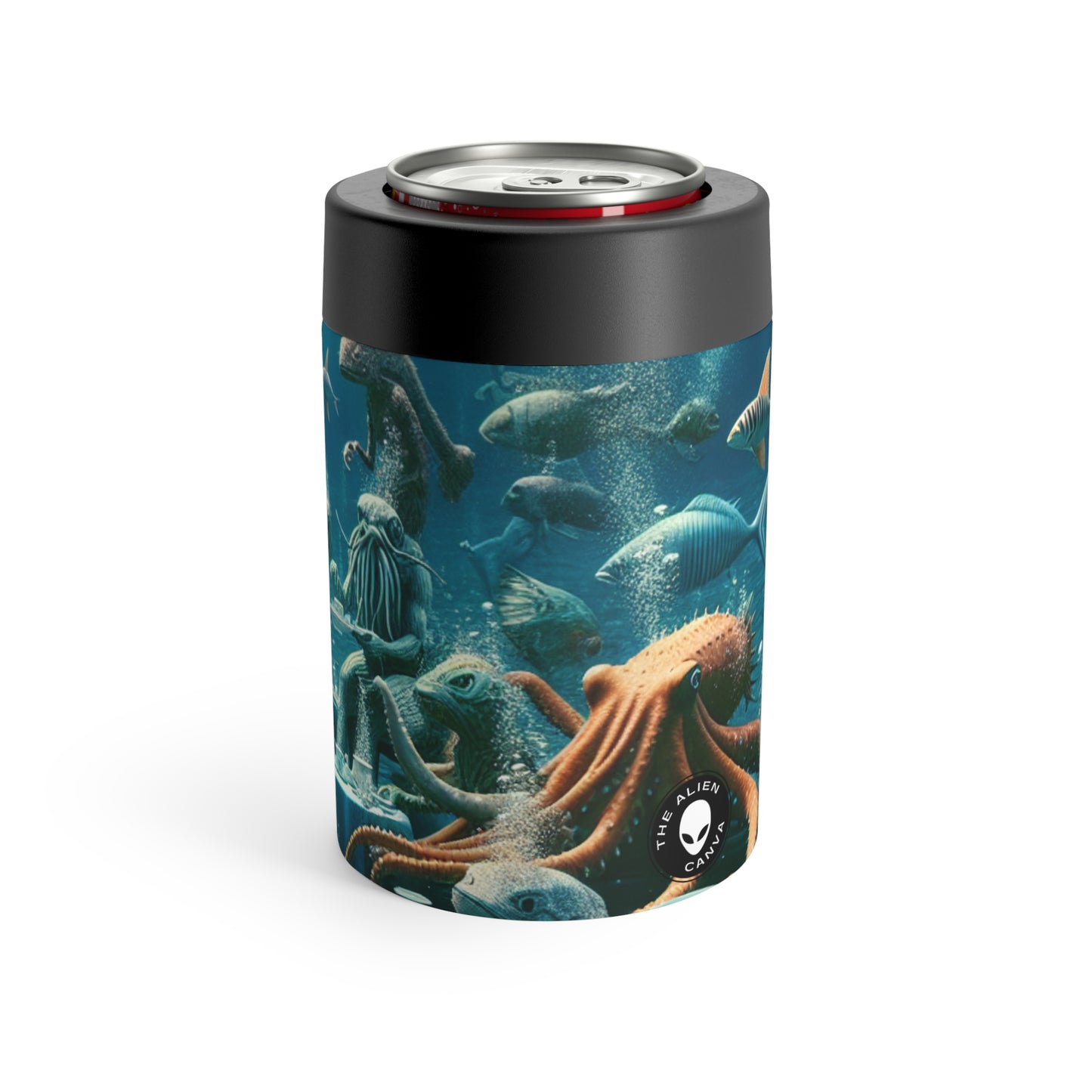 "Tea Time in the Deep Blue Sea" - The Alien Can Holder