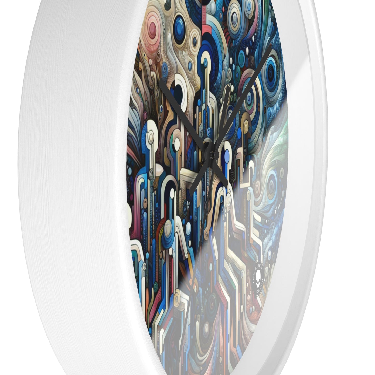 "Divine Elegance: Mannerism-inspired Ballroom of Gods and Goddesses" - The Alien Wall Clock Mannerism
