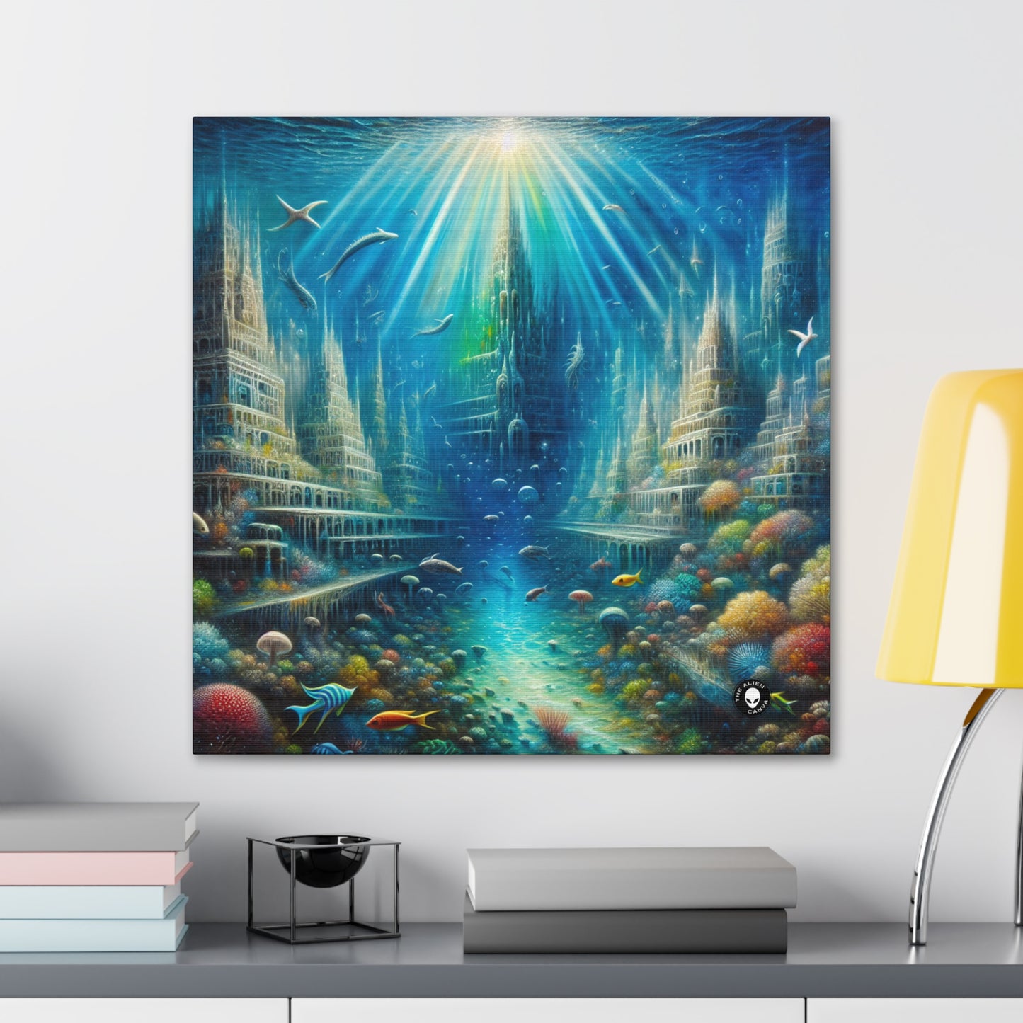 "Enchanted Underwater City" - The Alien Canva