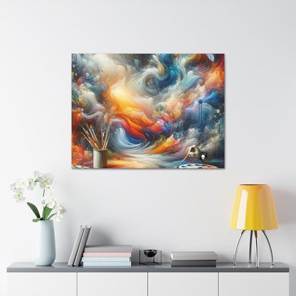 "Mystical Forest: A Whimsical Wonderland" - The Alien Canva Digital Painting
