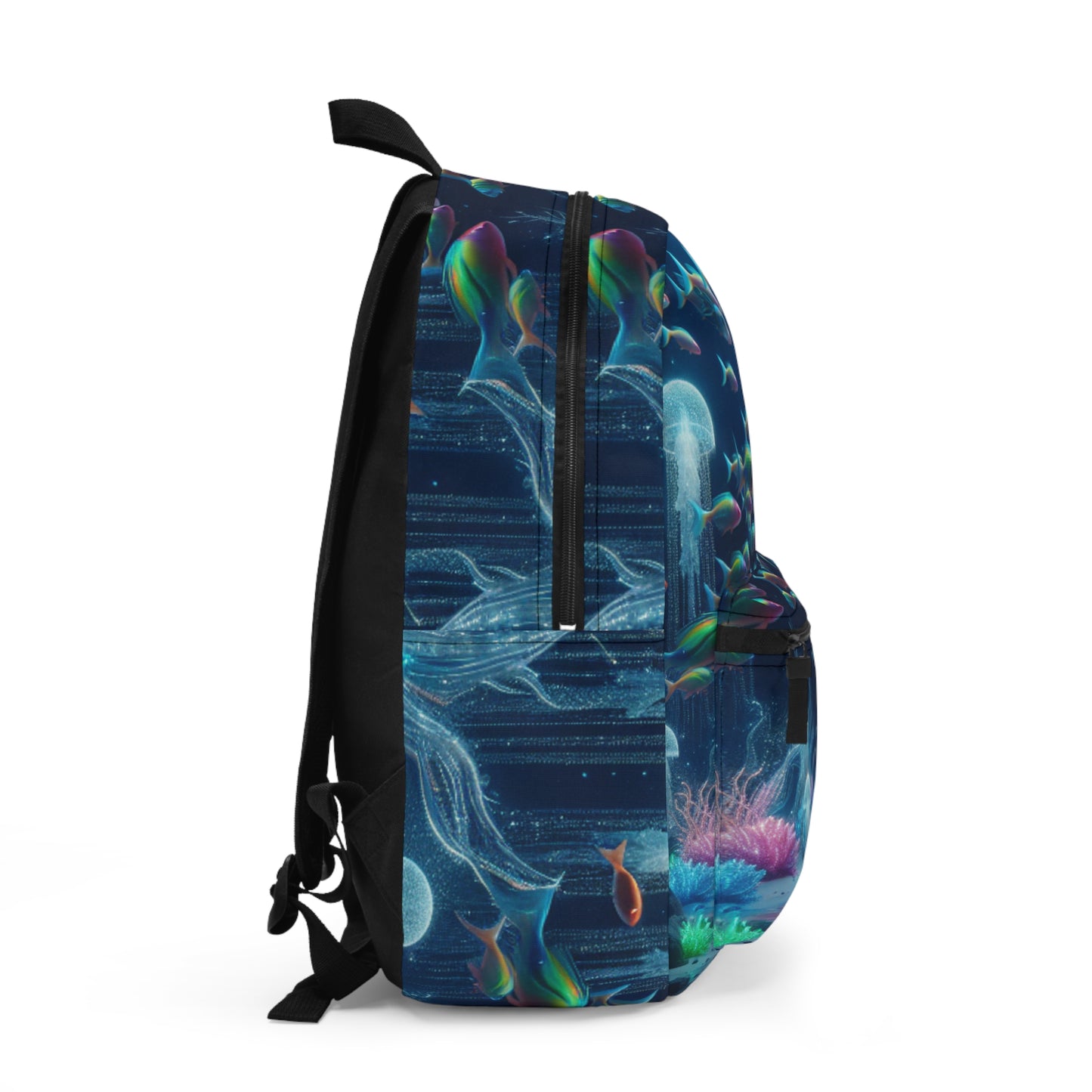 "Neon Dreams: The Underwater Wonderland" - The Alien Backpack