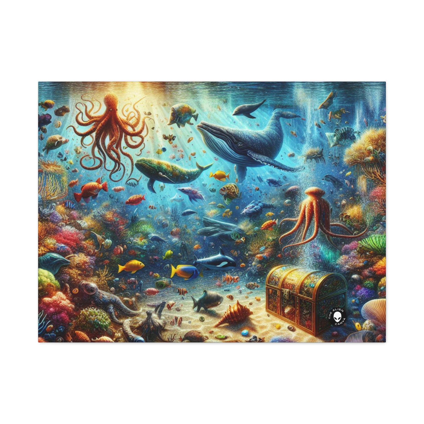 "Underwater Wonderland" - The Alien Canva