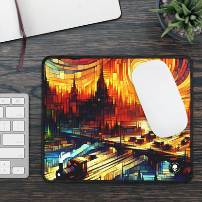 "Un mundo más allá: un paisaje de juego de fantasía épico" - The Alien Gaming Mouse Pad Arte de videojuegos