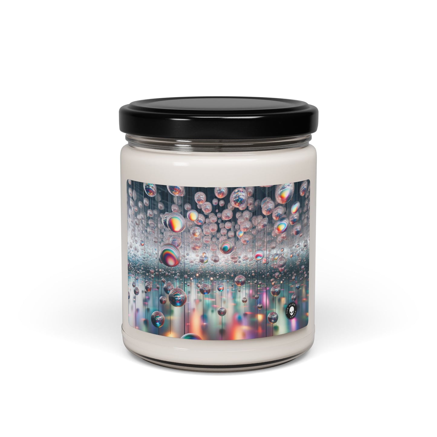 "Ephemeral Embrace: A Timeless Installation" - The Alien Scented Soy Candle 9oz Installation Art