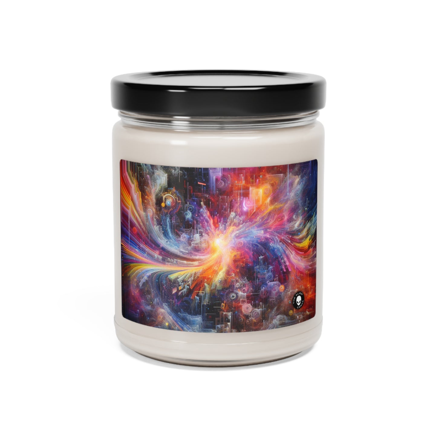 "Chromatic Sundown: Time-Lapse Sky Art" - The Alien Scented Soy Candle 9oz Video Art