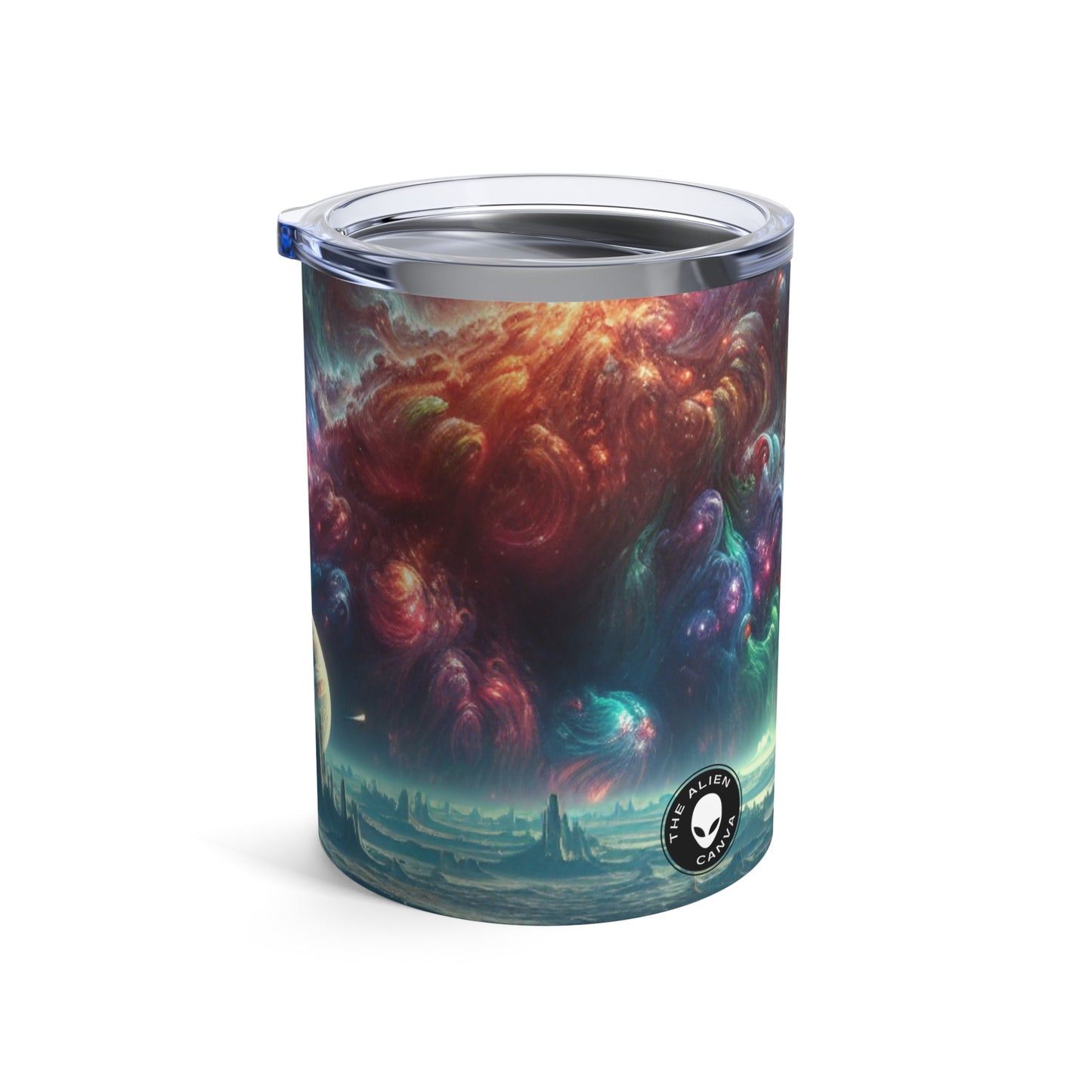 "Exploring the Celestial Realm" - The Alien Tumbler 10oz