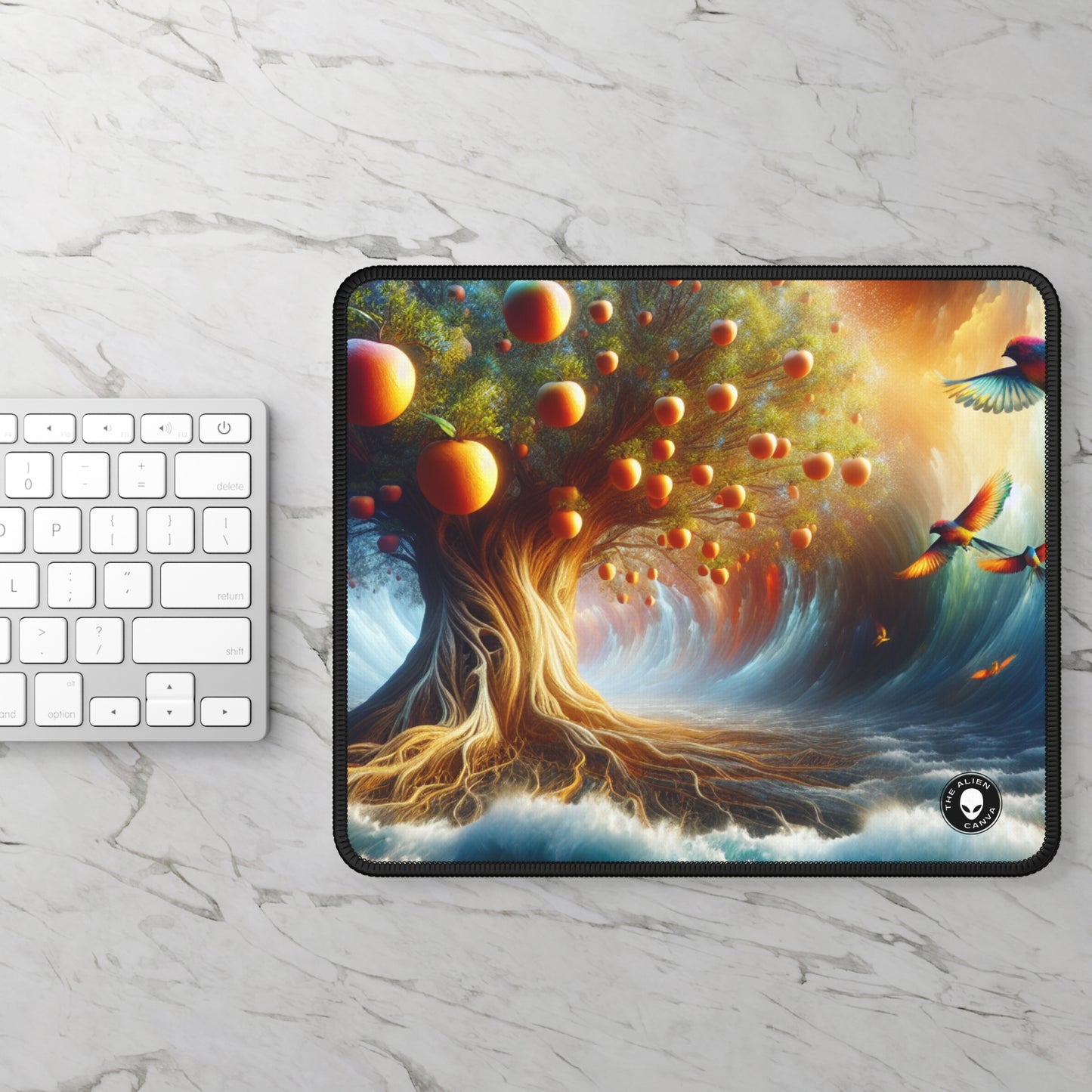 "Ocean Tree of Dreams" - Le tapis de souris de jeu Alien