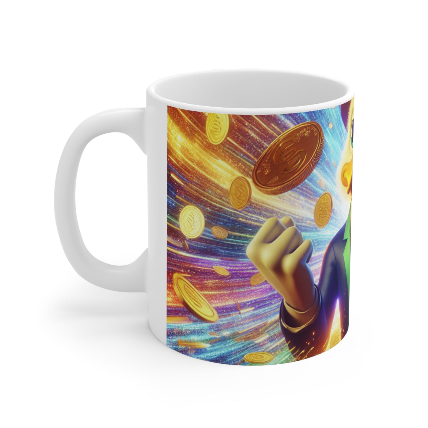 "Rico Macpato: Esplendor y Éxito" - The Alien Ceramic Mug 11oz