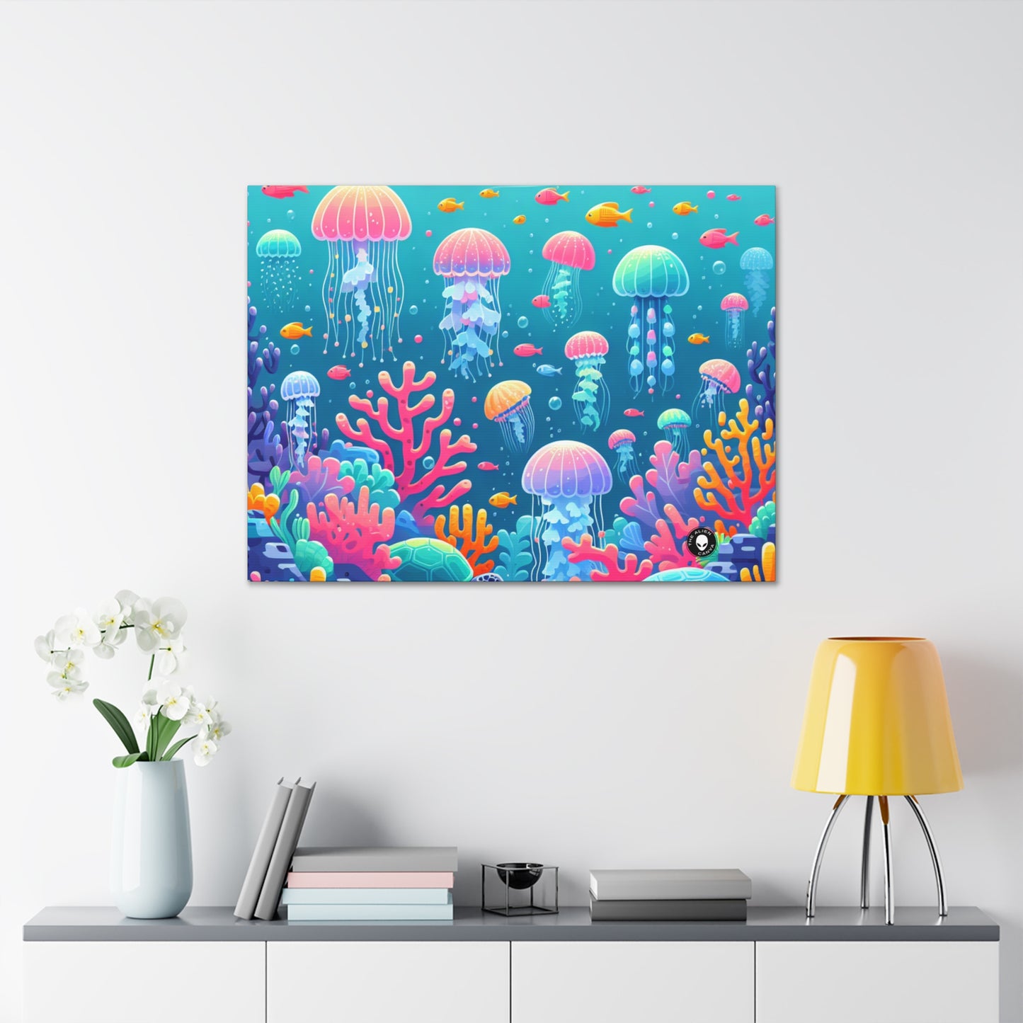 "Enchanting Underwater Symphony" - The Alien Canva