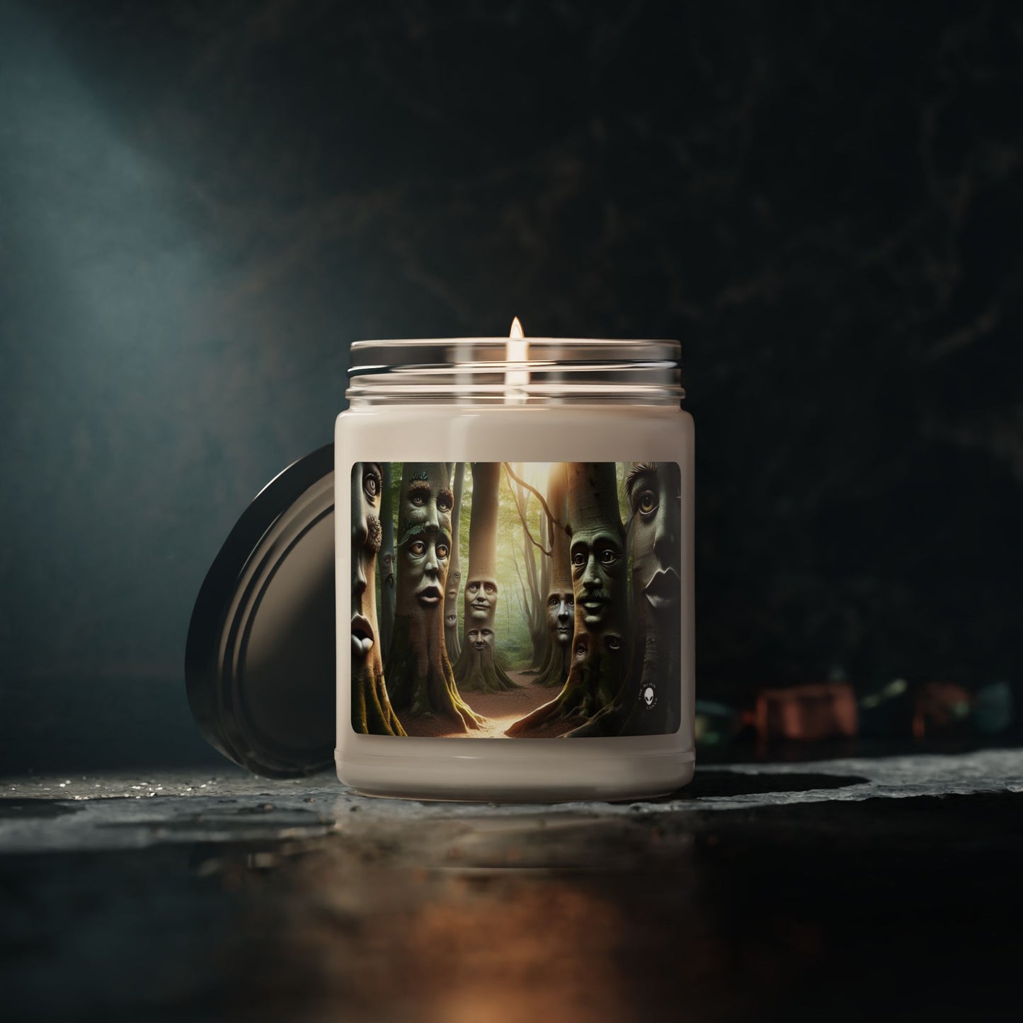 "Whispering Woods: Secrets of the Enchanted Forest" - The Alien Scented Soy Candle 9oz