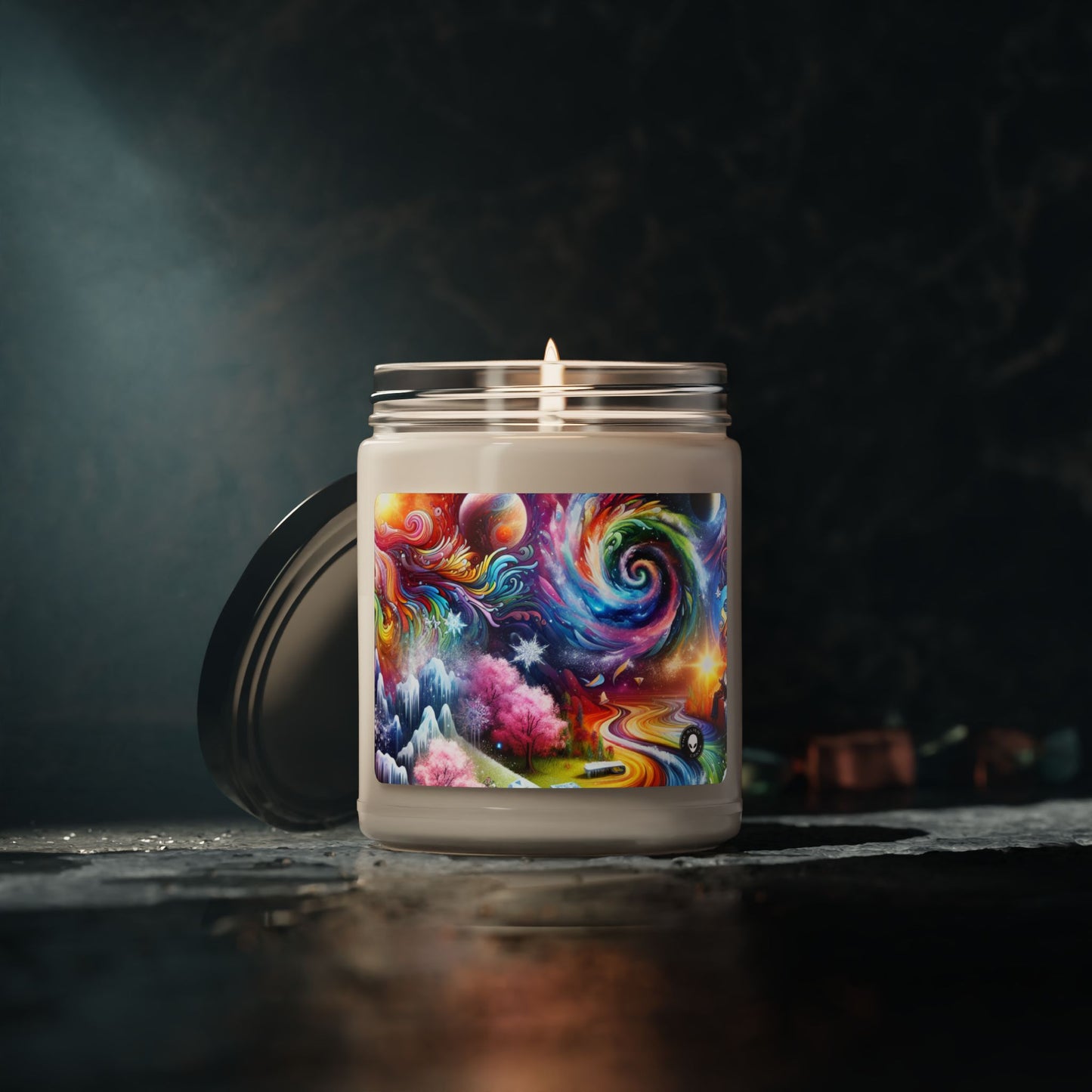 "Chronicles of Change: A Timeless Tapestry" - The Alien Scented Soy Candle 9oz