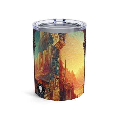 Venetian Dreams: A Fantastical Twist on the Famous Canals - The Alien Tumbler 10oz Venetian School