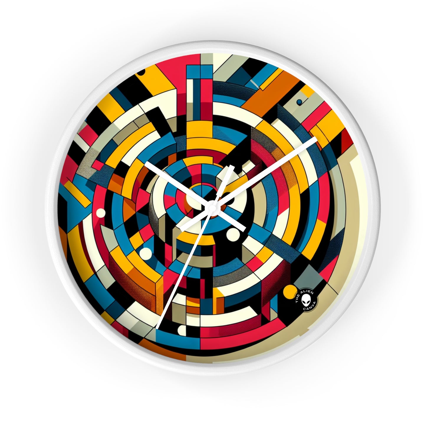 "Digital Revolution: A Constructivist Perspective" - The Alien Wall Clock Constructivism