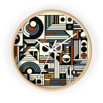 "Urban Elegance: A Concrete Art Exploration" - The Alien Wall Clock Concrete Art