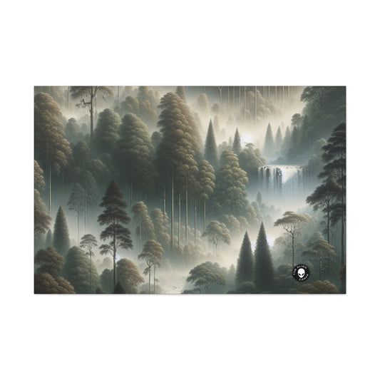 "Misty Forest Retreat" - The Alien Canva