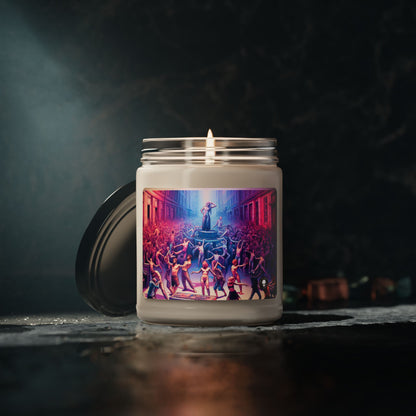 "Nature's Dance: An Immersive Visual Performance" - La bougie de soja parfumée Alien 9oz Performance Art