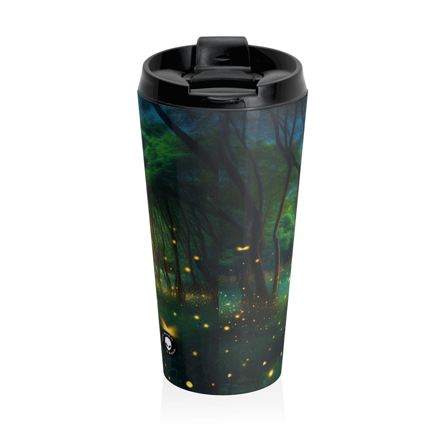 « Firefly Dusk » – La tasse de voyage en acier inoxydable Alien