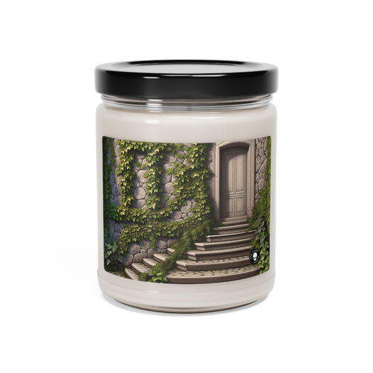 "Trompe-L'oeil Ivy Wall" - The Alien Scented Soy Candle 9oz Trompe-l'oeil