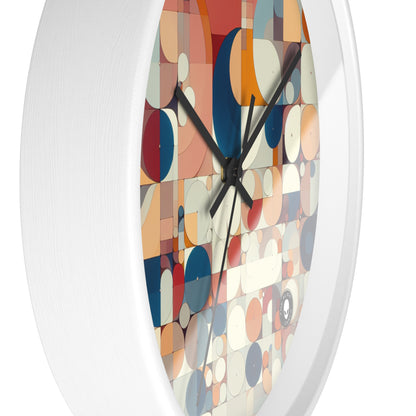 "Harmony in Repetition: A Post-Minimalist Exploration" - The Alien Wall Clock Post-minimalism