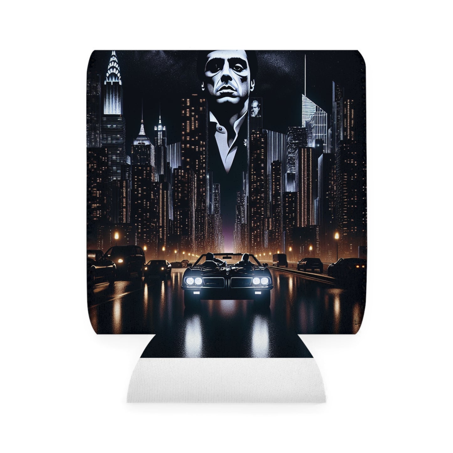 "The World is Mine: A City Drive" - The Alien Can Cooler Sleeve