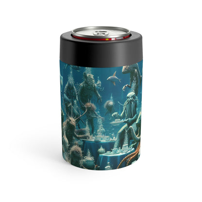 "La hora del té en el mar azul profundo" - El porta latas alienígena