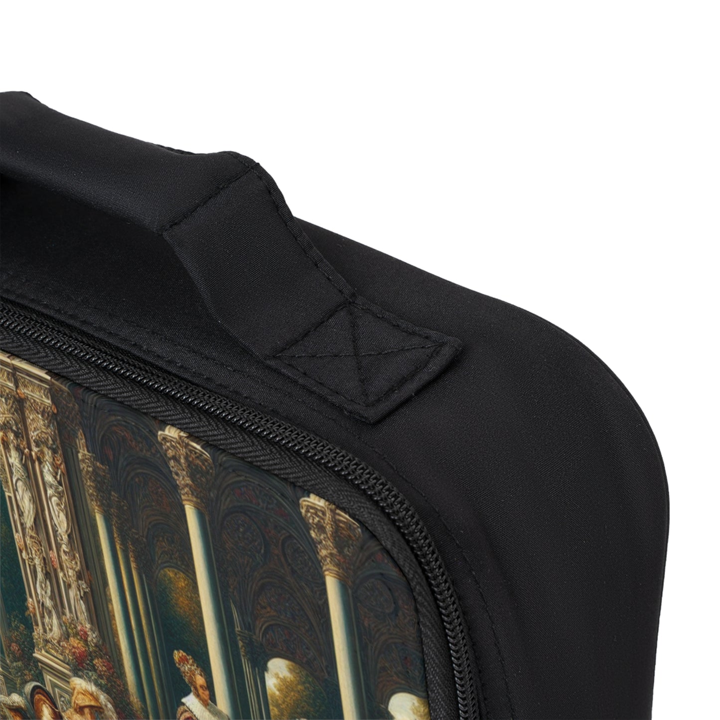 "Regal Elegance: A Gothic Inspired Garden Portrait"- The Alien Lunch Bag International Gothic