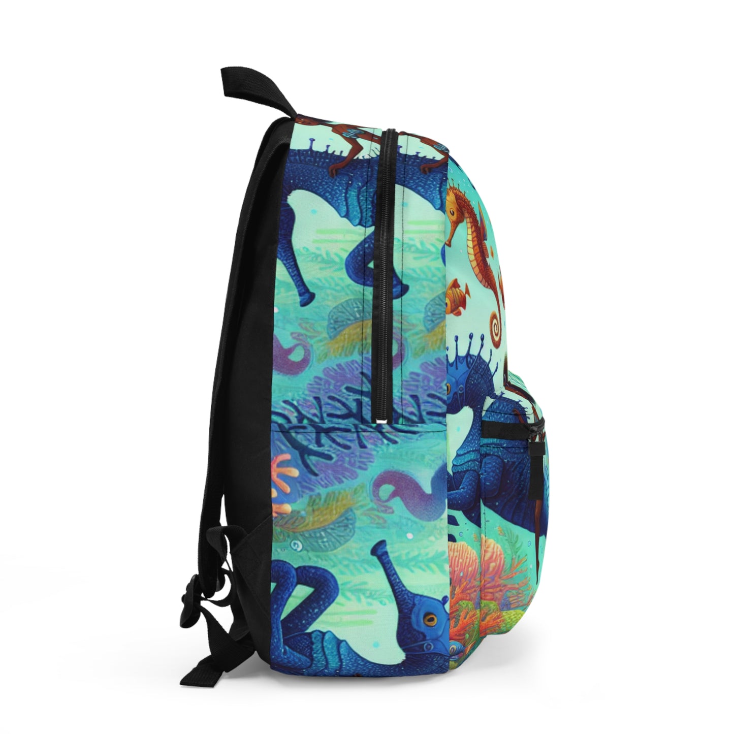 Enchanted Aquatic Realm: Mermaids and Seahorses - The Alien Backpack