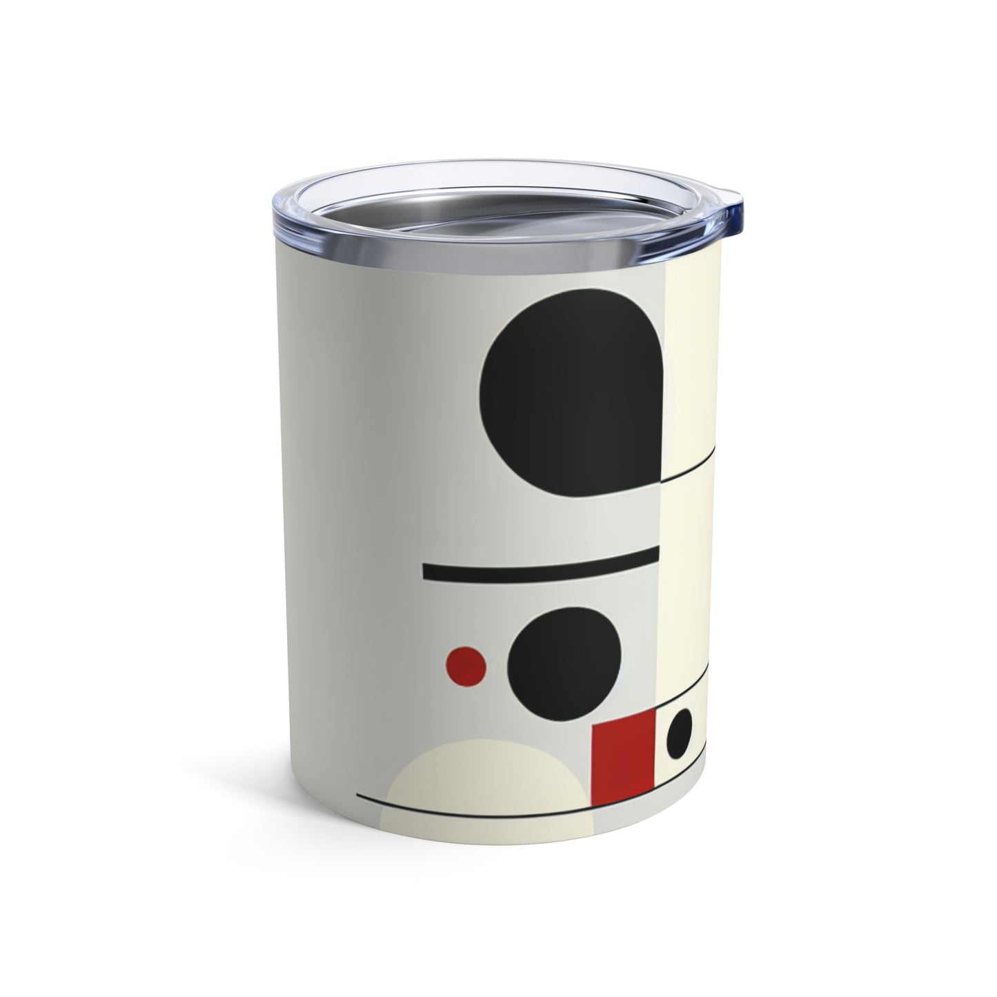 "Dynamic Balance: A Suprematist Exploration" - The Alien Tumbler 10oz Suprematism