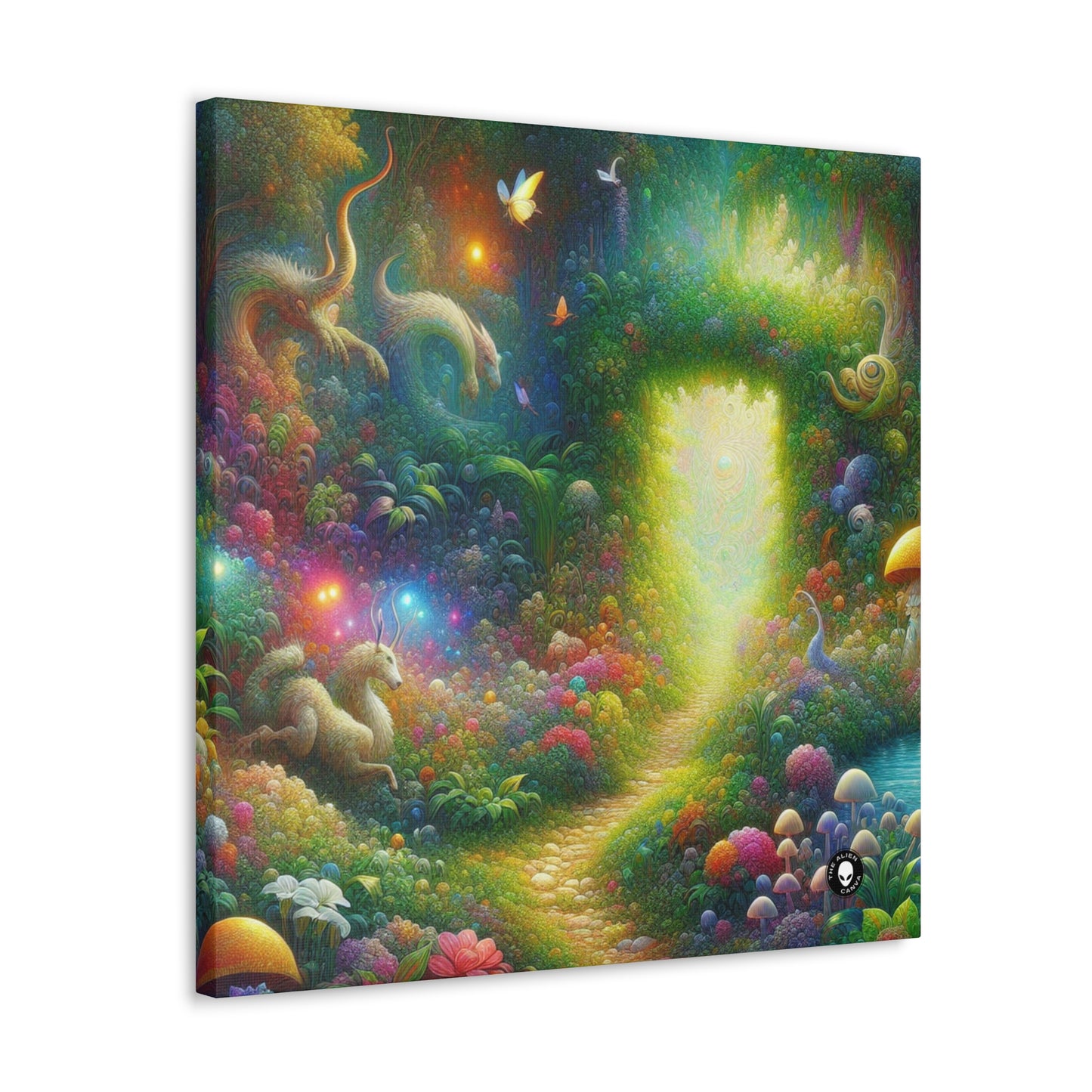 "Mystical Garden of Enchantment" - The Alien Canva