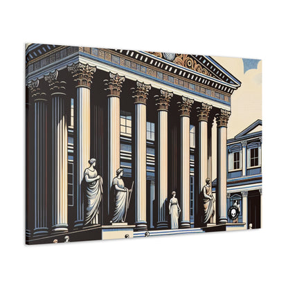 "Neoclassical Urban Elegance" - The Alien Canva Neoclassicism