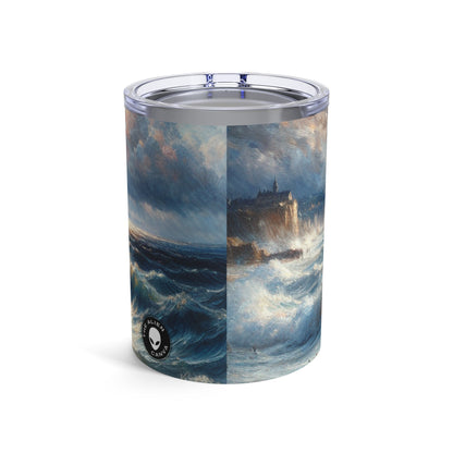 "Storm-Tossed Seas" - The Alien Tumbler 10oz Impressionnisme