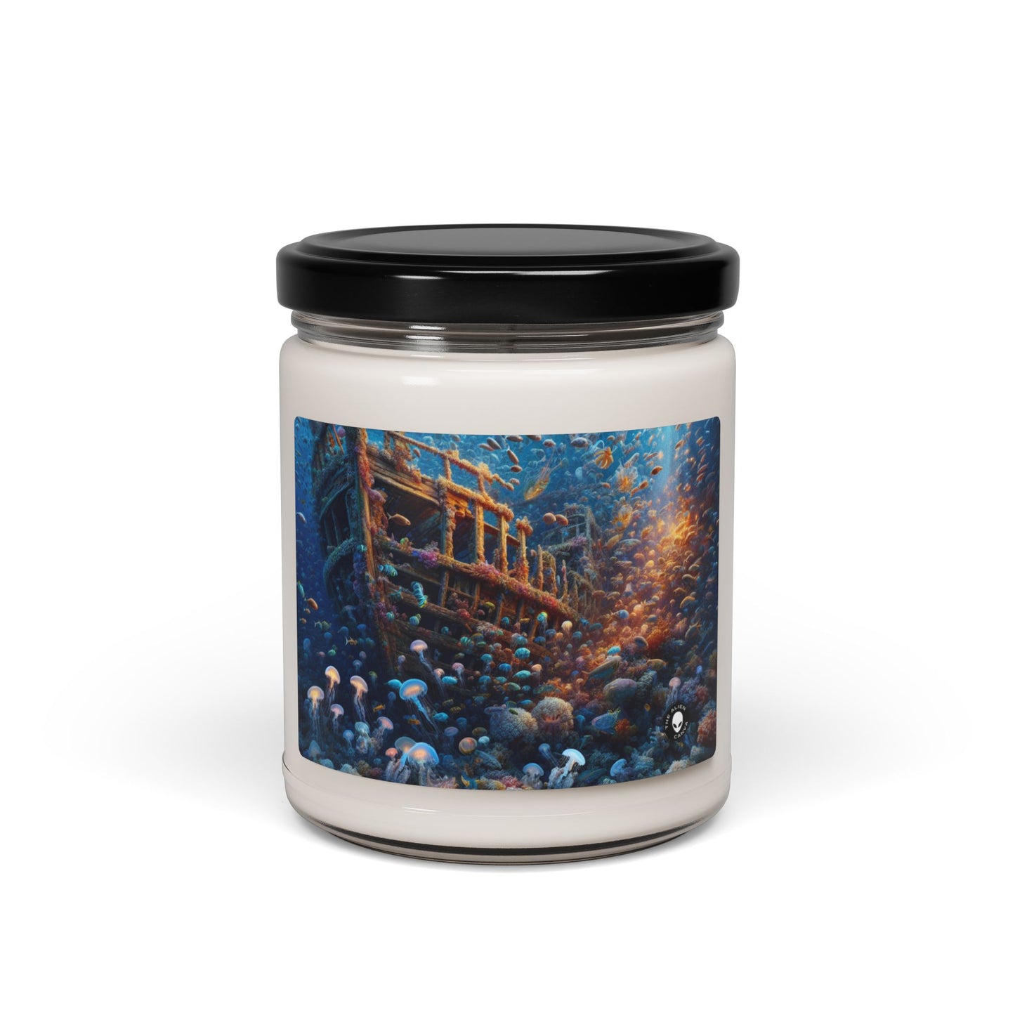 "Enigmatic Underwater World" - The Alien Scented Soy Candle 9oz