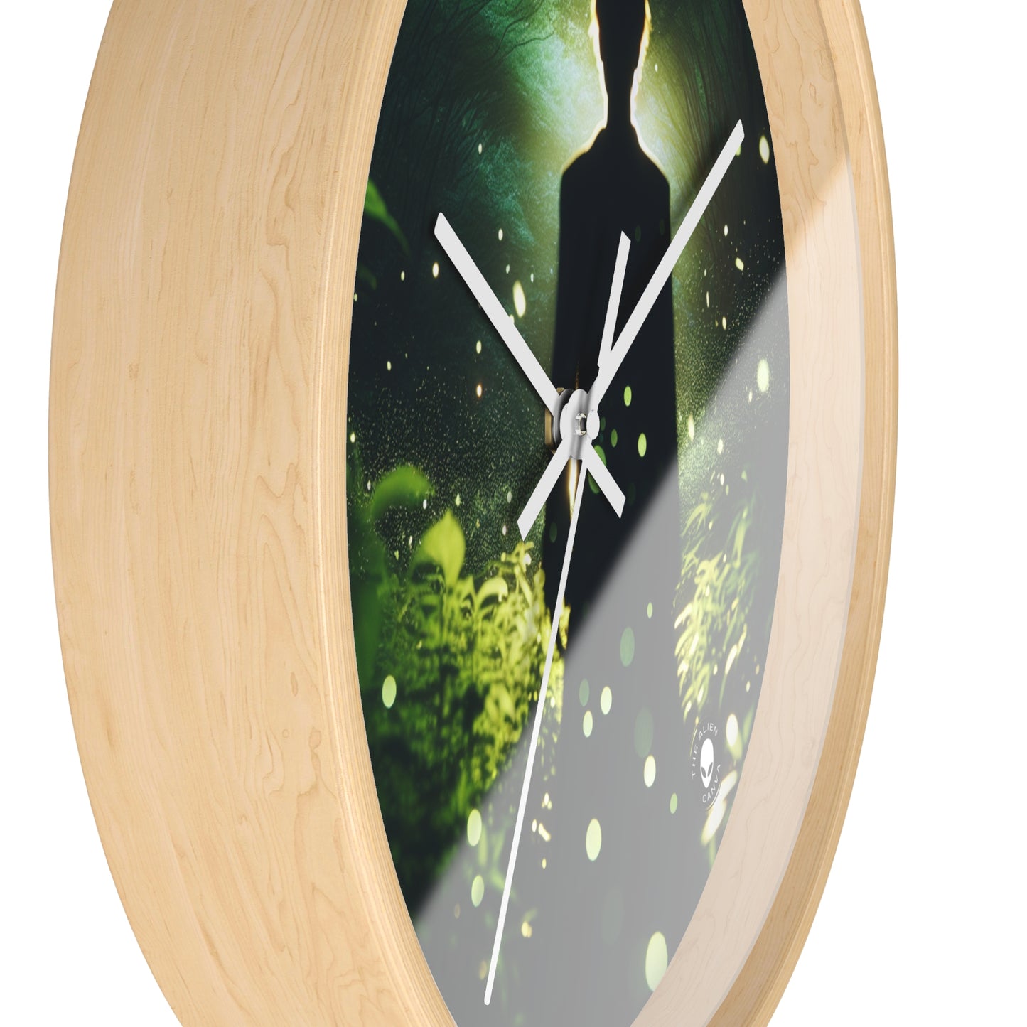 "Forêt de lucioles enchantées" - L'horloge murale extraterrestre