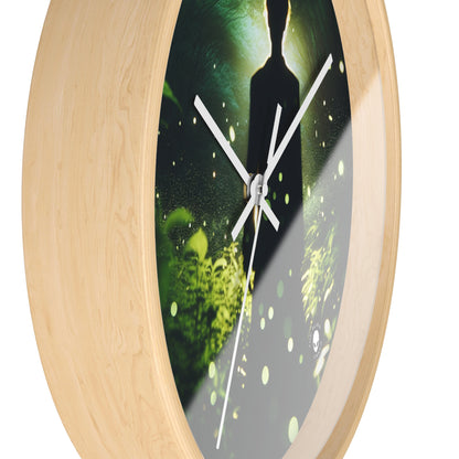 "Enchanted Firefly Forest" - The Alien Wall Clock