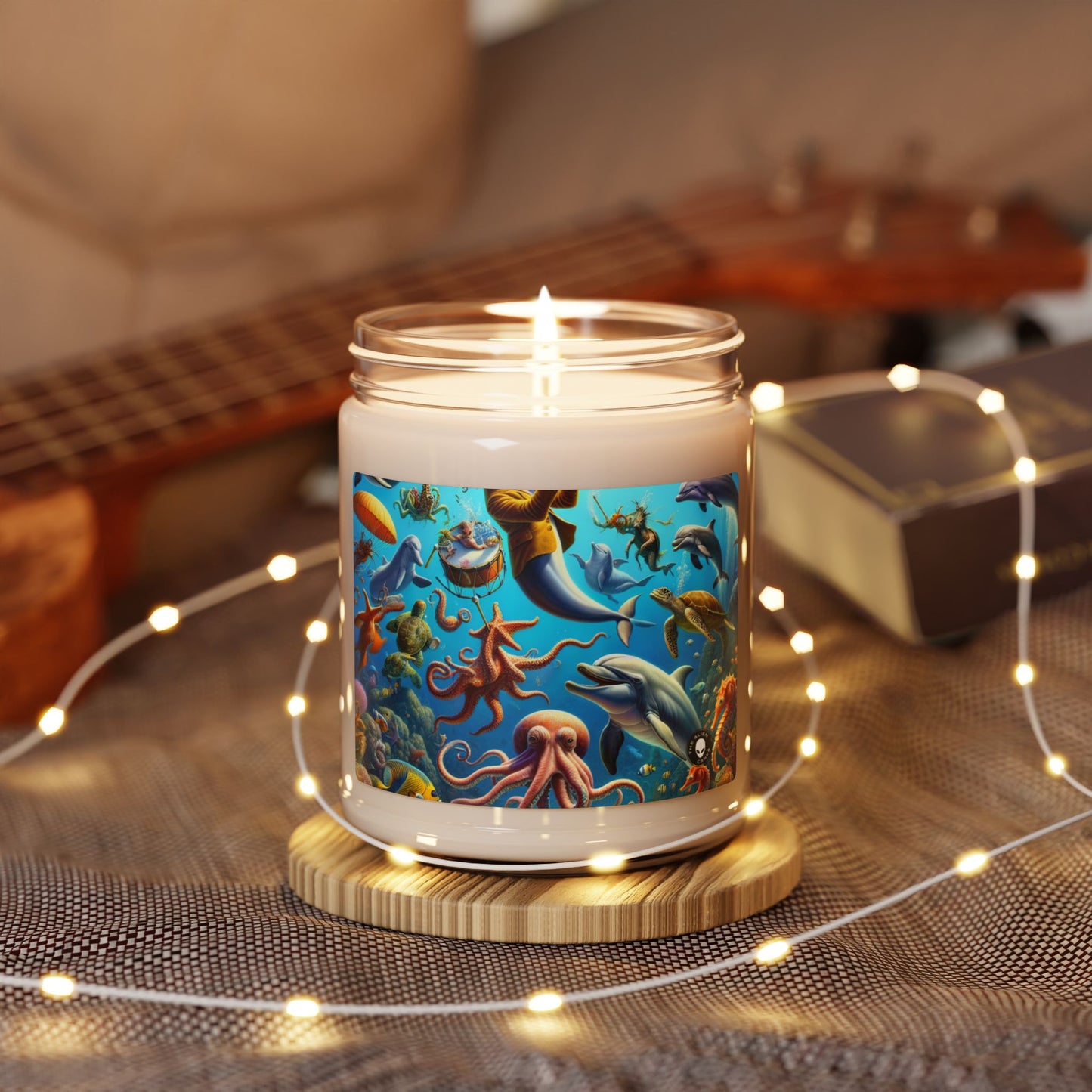 "Musical Reef Spectacle" - The Alien Scented Soy Candle 9oz