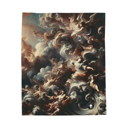 "Majestic Ballroom: A Baroque Affair" - The Alien Velveteen Plush Blanket Baroque