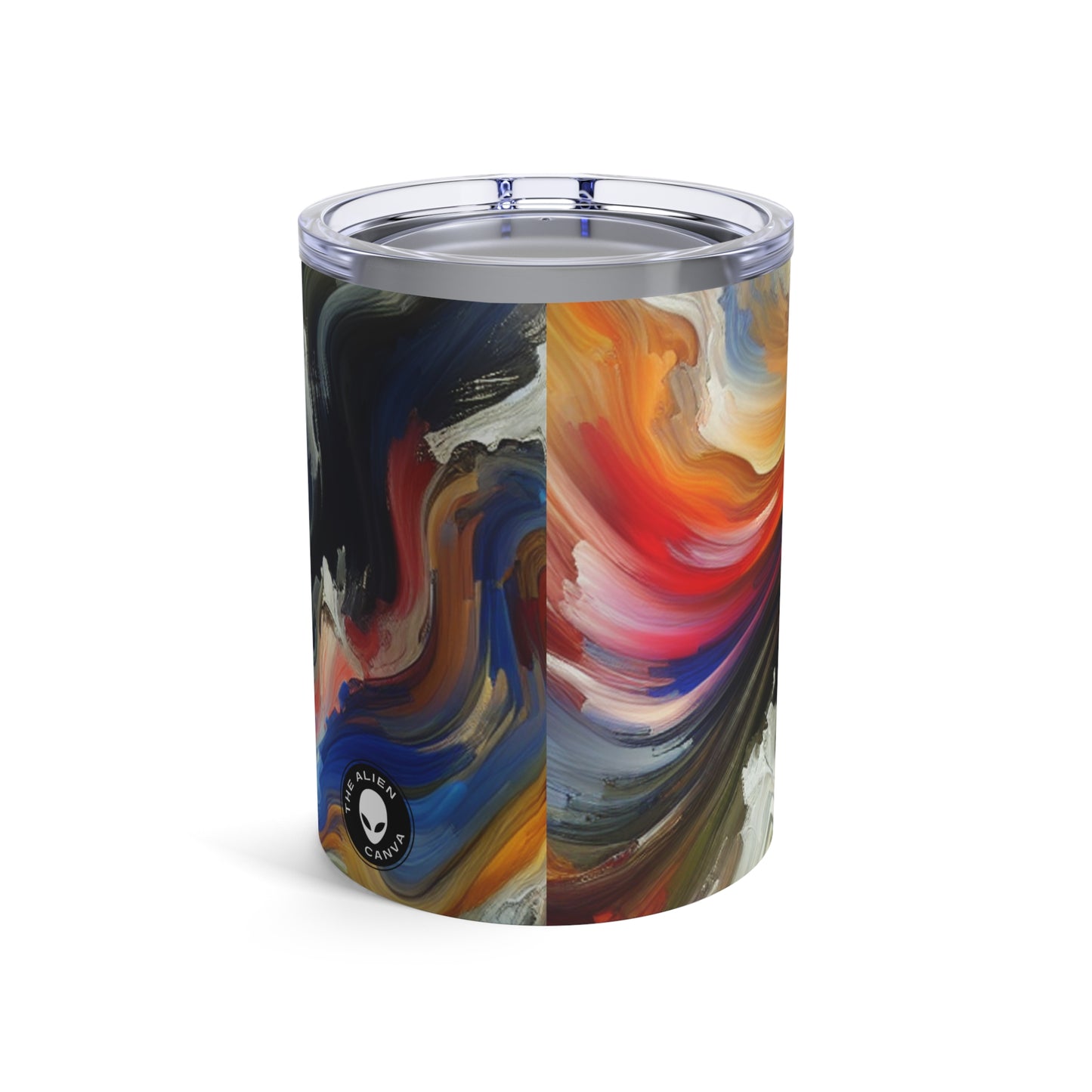 "Cacophony of Conflict" - The Alien Tumbler 10oz Expressionism