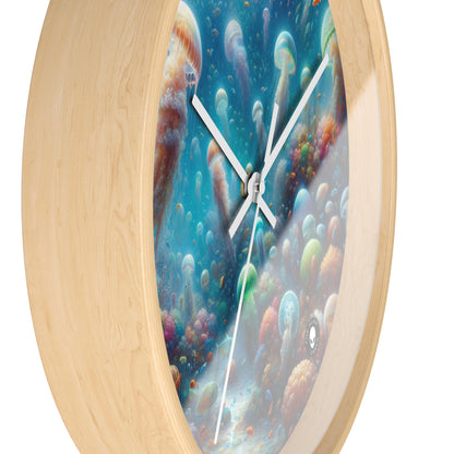 "Jellyfish Dreamland" - The Alien Wall Clock