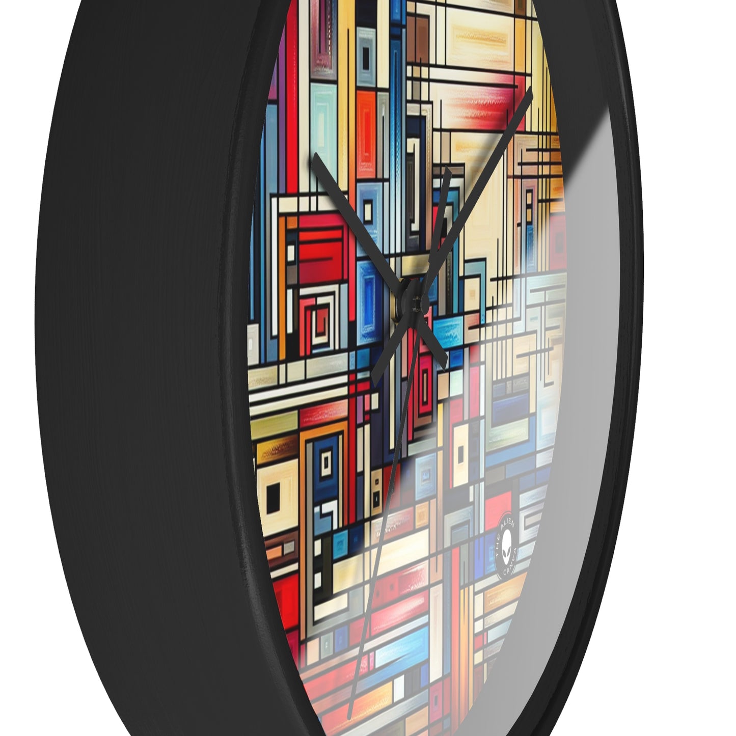 "Urban Symmetry: A Precisionist Perspective" - The Alien Wall Clock Precisionism