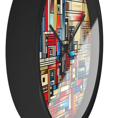 "Urban Symmetry: A Precisionist Perspective" - The Alien Wall Clock Precisionism