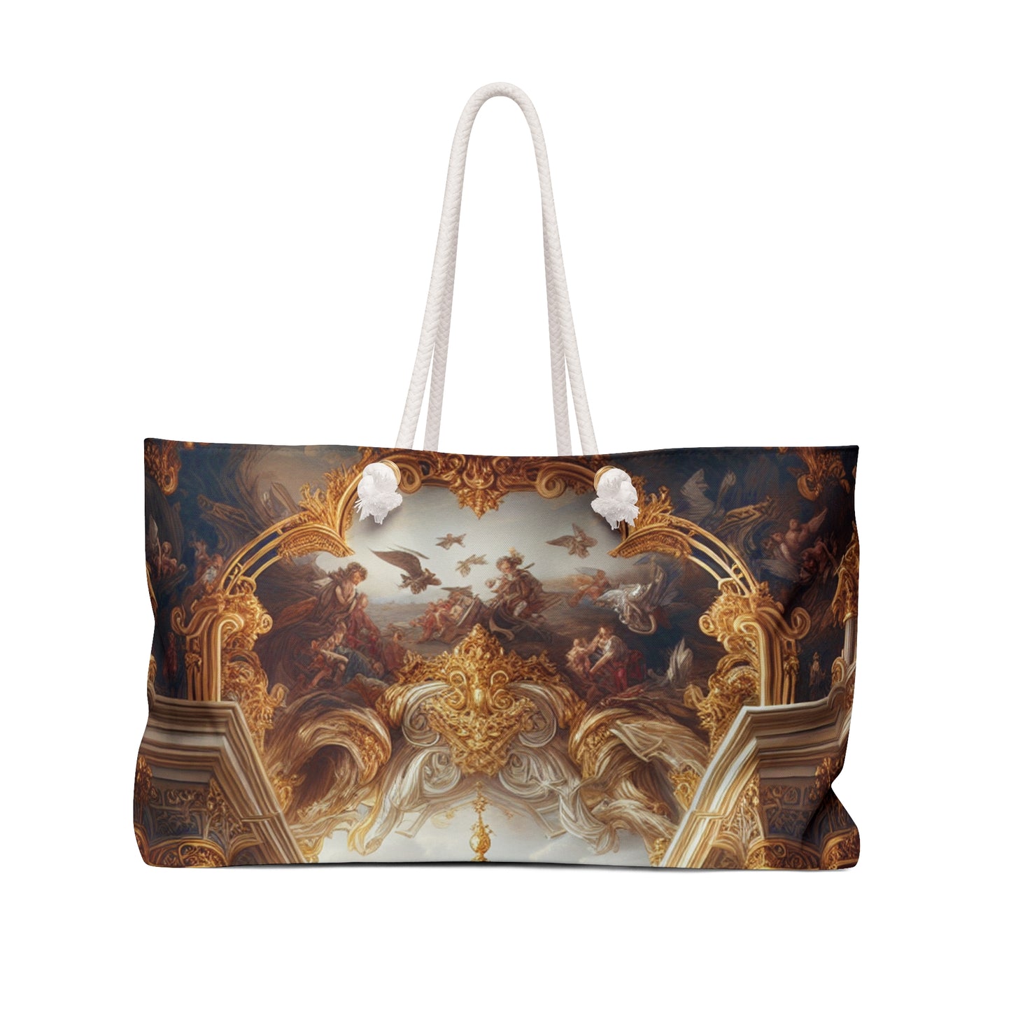 "Regal Splendor: A Gold-Plated Baroque Palace" - The Alien Weekender Bag Baroque Style