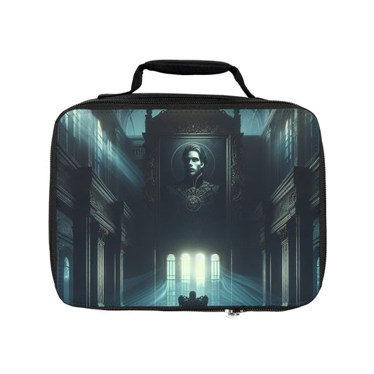 "Moonlight Shadow: A Gothic Portrait" - The Alien Lunch Bag Gothic Art Style