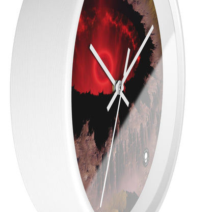 "Fallen Power: The Destruction of the Rings of Power" - The Alien Wall Clock