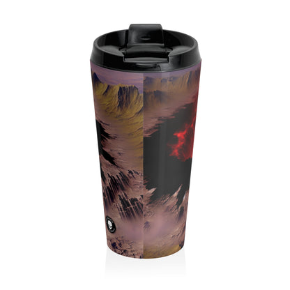 "Fallen Power: The Destruction of the Rings of Power" - The Alien Stainless Steel Travel Mug