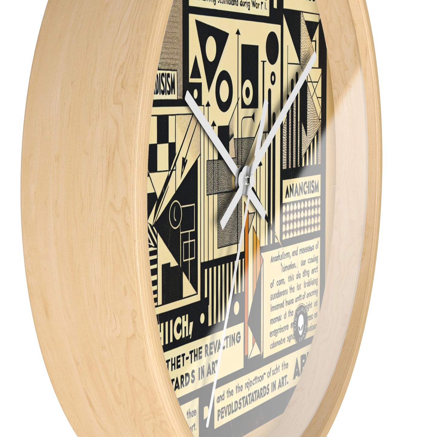 "Dadaist Dreamscape: A Surreal Digital Collage Ensemble" - The Alien Wall Clock Dadaism