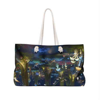 "Jellyfish Grove: Un bosque de fantasía luminiscente" - The Alien Weekender Bag