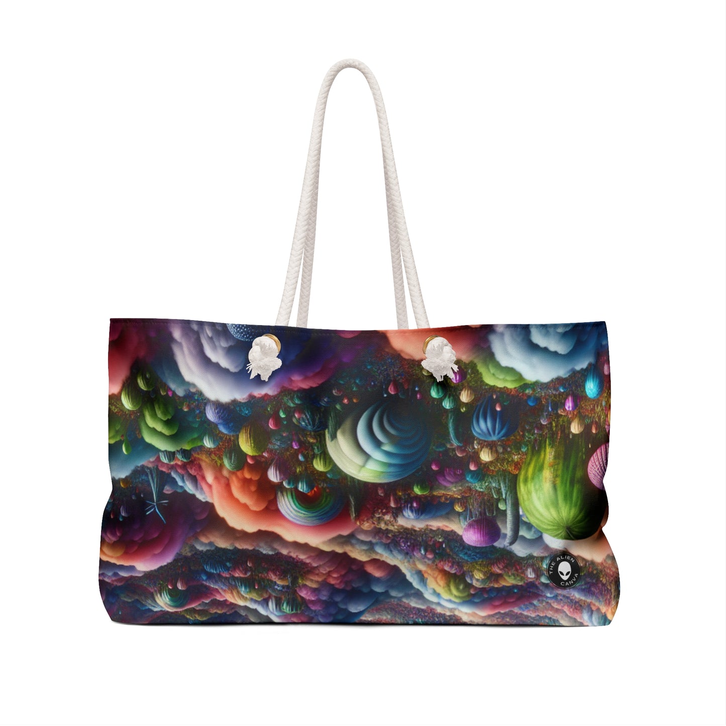 "Whimsical Sky: una aventura surrealista en globo" - The Alien Weekender Bag