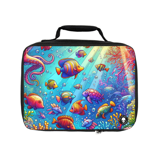 "Seaside Soiree: A Dance Party Under the Sea"- The Alien Lunch Bag