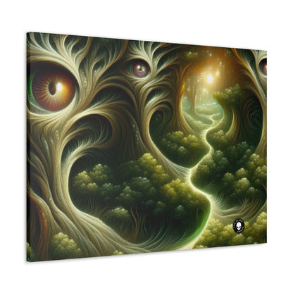 "Watchful Woods: The Path to Enchantment" - The Alien Canva